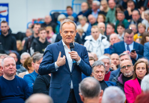 2023.03.10 Donald Tusk w Rokietnicy